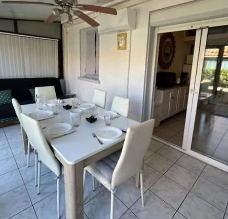 Maisonnette, Résidence Au Calme Avec Terrasse Et Parking Privé 4am21 Le Barcarès