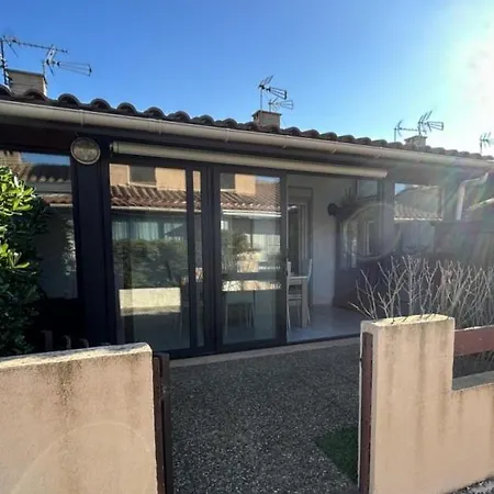 Maisonnette, Au Calme Avec Terrasse Et Parking Prive 4am21 Apartment Le Barcares